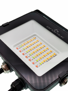 Прожектор светодиодный уличный 30Вт, ландшафтный RGB светильник с приложением Огонёк OG-LDP24